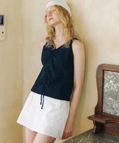Annies Vienne Sleeveless Top (Navy) Navy
