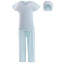 New cosplay Barbie nurse uniform, girls solid color short-sleeved suit role party play three-piece set 100cm