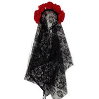 Halloween Headwear Halloween Simulation Flower Headband  Stage Performance style 1