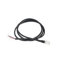 DS18B20 Digital Temperature Sensor Durable Waterproof Probe 4/5/6/8mm 1M/2M Shielded Cable for Farm Soil Temperature Detection Use 1M 4mm