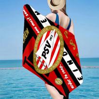 Psv Eindhoven Crest Microfiber Beach Towel, Lightweight And Quick-Dry, for Summer Travel, Beach Essential, Swimming Pool 70cmx140cm(27x55inch)