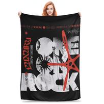 One Ok Rock Band Plush Blanket Child Flannel Throw Blanket For Couch Bed Warm Design Quality Bedspread Gift Size: 75*100cm, Weight: 230 GSM