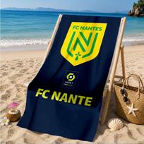 Fc Nantes Crest Design Beach Towel, Quick-drying, Easy to Care for, Suitable for Both Fitness and Beach Vacations,Sports Essential 70cmx140cm(27x55inch)