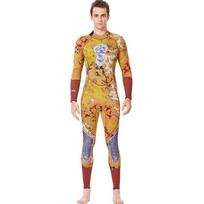 3mm Camo Neoprene Wetsuit Spearfishing Diving Surfing Snorkeling Men Women Unisex Thermal Protection Small
