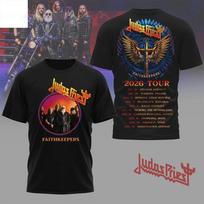 Judas Priest 2026 Tour Faithkeepers Unisex Tshirt S