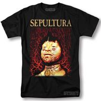 Sepultura marškinėliai Roots Roko Koncerto Turo Vintaginis Dizainas Unisex Marškinėliai S įvairiaspalvis