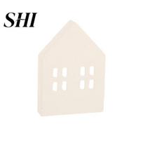 Wood Decoration Craft Eco-friendly Unique Design No Glitch Nordic Style Miniature Birthday Gift Christmas Decor Good Texture Small House Wooden S balta