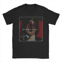 Streetwear T Shirt Silent Hill F Horror Game  Friends Don't Last Forever Pure Cotton T Shirts for Male Summer Tees S įvairiaspalvis