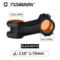 Toseek Stem MTB Carbon + Aluminum Mtb Handlebar Stem Bike Power 31 8mm Bicycle Handlebar Table 10 17 25 35 Degree Stem Bike Part