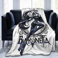 Bayonettas Stilinga Ragana Flanelinis pledas Pledai lovai Lauko minkštas patiesalas, 75X95CM