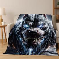 26 stiliaus prancūzų buldogų ir pitbulių šunų flanelės pledas, jaukus minkštas pledas namams, miegamajam, lovai, sofai, iškylai, vaikų dovanai 75X95CM