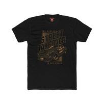 Drift Racing Muscle Car T Shirt Street Takeover Graphic Tee Streetwear S įvairiaspalvis