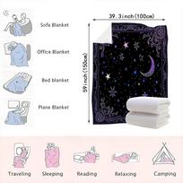 Kawaii Sushi Characters Blanket Whimsical Cartoon Illustration of Smiling Sushi Rolls Including Tuna Nigiri Salmon Avocado and Size: 75*100cm, Weight: 230 GSM