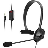 Phone Headset with Noise Canceling Mic & Mute Switch for Customer Service Office 1