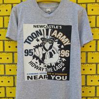 Vintage 90s FC Newcastle United T shirt Monty Magpie Mascot Soccer Football Merch Tee Size S XL