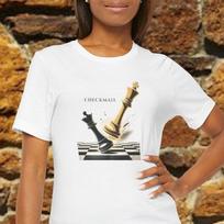 Checkmate Chess T shirt, Strategy Chess Shirt, Cool Chess PlayerTee Gift, Minimalist Chess Design Shirt 3XL