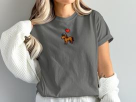 Stardew Valley Horse T-Shirt, Pixel Art Shirt, Indie Video Game Tee, Cozy Gaming Gift, Gamer Shirt, Stardew Gift, StardewValley Merch M