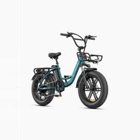 20'' Step-Through Fat Tire Electric Bike, 48V 250W Torque Sensor E-Bike BOOST Torque Boost Function 7-Speed Gear City Mountain Commuter Ebike