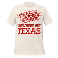 Nowhere But Texas Shirt: Retro Style - 100% Cotton Tee 4XL