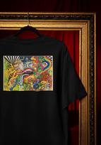 Trippy Face Art Tee: Surreal Psychedelic Design (S-4XL) Comfort Colors® 4XL