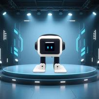 New Ai EMO Robot ESP32-S3 Main Control Intelligent Interactive Robot 1.54inches Screen Voiceprint Recognition Companion Children juoda