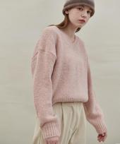 Pandora Fit Anna V-Neck Alphaka Knit Pink/Free
