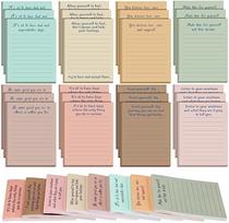 Sticky Notepad Customizable Self-adhesive Planner Memo Book Mental Health Products Kawaii Office & School Stationary Accessories (as the picture,10*7.6MM)