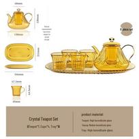 Corning Crystal Teapot 6-Piece Set