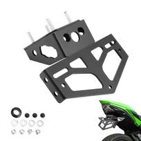 License Plate Holder For Kawasaki Ninja 650 Z650 2017-2024 License Frame Fender Bracket Motorcycle Eliminator Kit juoda