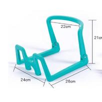 1PC Water Jug Holder Water Dispenser Stand Non-Slip Water Dispenser Countertop with 2 Dispenser Valves žalia