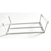 Adjustable Shoe Rack | Space-Saving Layered Organizer For Home Shoe Cabinets | Under-Shelf Shoe white Large White(42-80cm)