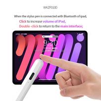 Active Digital Stylus Pen for iPad 5th Gen Palm Rejection Tilt Function LED Indicator Metal Body Magnetic Attraction Replaceable