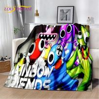 3D Game R-Rainbow Friends Cartoon Blanket,Soft Throw Blanket for Home Bedroom Bed Sofa Picnic Travel Office Cover Child Gift Size: 75*100cm, Weight: 230 GSM