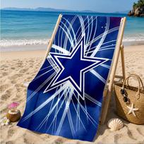 Dallas Cowboys  Beach Towel, Quick-drying, Easy to Care for, Suitable for Both Fitness and Beach Vacations,Sports Essential 70cmx140cm(27x55inch)