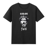 Amor Fati Marcus Aurelius Rounisex Emperor Philosophy Tshirt S