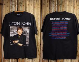 Vintage Elton John Tour Concert T Shirt 1994 Black S
