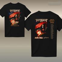 Testament Thrash Of The Titans North America Tour 2026 Unisex Tshirt S