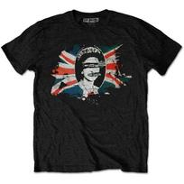 Official Licensed Sex Pistols God Save The Queen Flag T Shirt Punk S