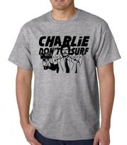 Charlie Dont Surf TShirt Charles Bronson Deathwish Unisexson Funny Geek Quote S