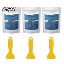Plastic Wood Adhesive Steel Reinforced Epoxy Putty, Waterproof Heat-Resistant Putty Repair Kit, All Purpose Filler Automotive Leak Sealant AB Clay for 3 Sets