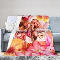 Dainininkė Pink P-Pantheress Antklodės Vilnos Rudens/Žiemos Daugiafunkcinė Šilta Antklodė Lovai Kelionėms Patalynės Užtiesalas 75X95CM
