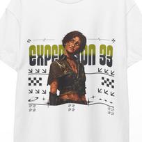 Expedition 33 Shirt Esquie Gustave Clair Obscur Fantasy RPG Tee Gamer Gift Dark Art Poster Style Limited Edition Design Video Game Merch!! 3XL
