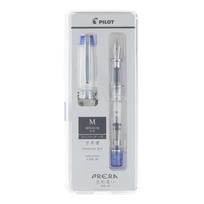 PILOT Prera Fountain Medium Transparent PFPR1TLM Pen, Nib, Blue,