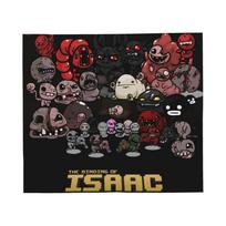 The Binding of Isaac The Hollow Flannel Throw Blanket Cartoon for Couch Knitted Blanket Outdoor Lightweight Portable Quilt Size: 75*100cm, Weight: 230 GSM