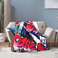 H-Hazbins H-Hotels vox 2 Gift Blanket For Men Women Cozy Soft Throw Blankets for Living Room 50x60 Inches Multi-size Size: 75*100cm, Weight: 230 GSM