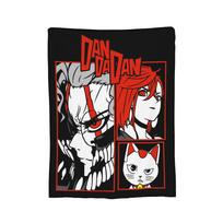 Ken Okarun Dandadan Anime Blankets Fleece Decoration Multi-function Lightweight Thin Throw Blanket for Bed Couch Bedding Throws Size: 75*100cm, Weight: 230 GSM