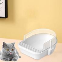 Cat Sandbox Kitten Litter Pan for Indoor Cats L balta