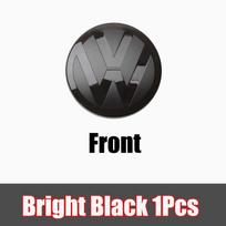 Hot Emblems 1/2Pcs Car Front Bonnet Grill Rear Trunk Emblem Logo Cover For Volkswagen Golf 7 mk7 6 mk6 7.5 8 mk8 Variant VW Polo GOLF6 MK6 2010-2013