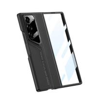 Suitable for Samsung Fold6 Porsche Mobile Phone Case Zfold6 Protective Case Blade Ultra Thin Plain Leather Simple Cover SM-Fold6