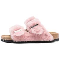 Birkenstock Comfortable Eye-Catching Breathable Slide Sandals Women Sandals Pink 1030274 36